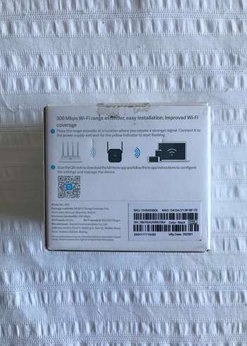  Beden Xiaomi wifi pro sinyal yakınlaştırıcı