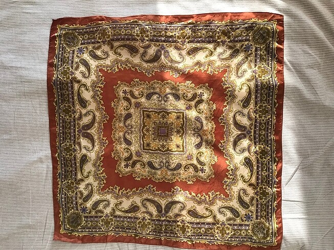 American Vintage Vintage İpek eşarp