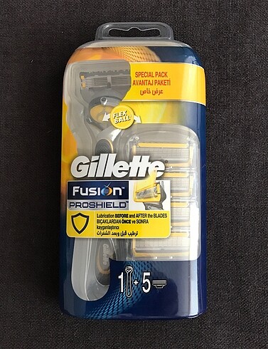 Gillette fusion proshield 5?li tıraş bıçağı & tıraş makinesi