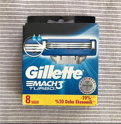 Gillette mach 3 turbo 8 li