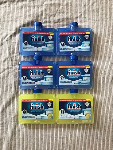 Finish makine temizleyici 6 paket