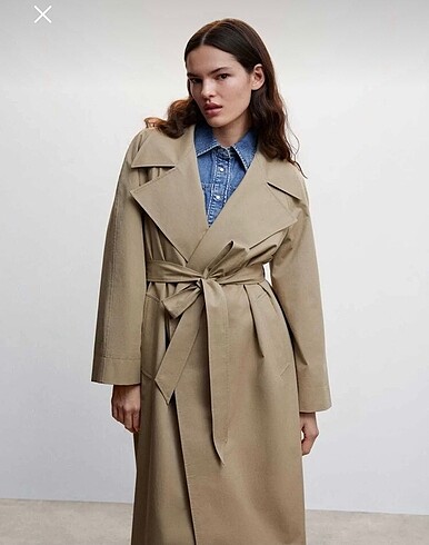 xs Beden Mango trençkot
