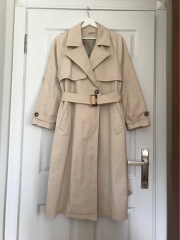 Suud Collection Fk.pynappel bej trençkot