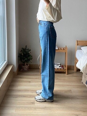 Suud Collection Touche wide leg jean