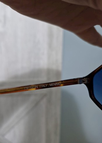 Kahverengi Transparan Retro Kadın Güneş Gözlüğü - Görsel 5