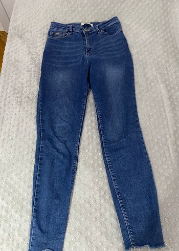 Mavi Dar Kesim Kadın Kot Pantolon - Görsel 3