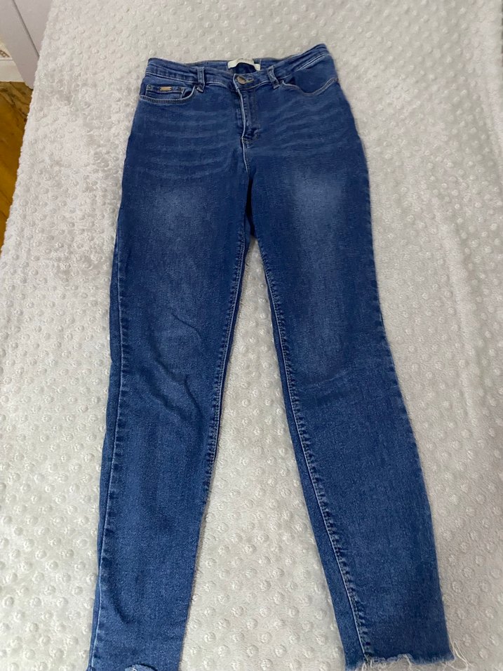 Mavi Dar Kesim Kadın Kot Pantolon - Görsel 3