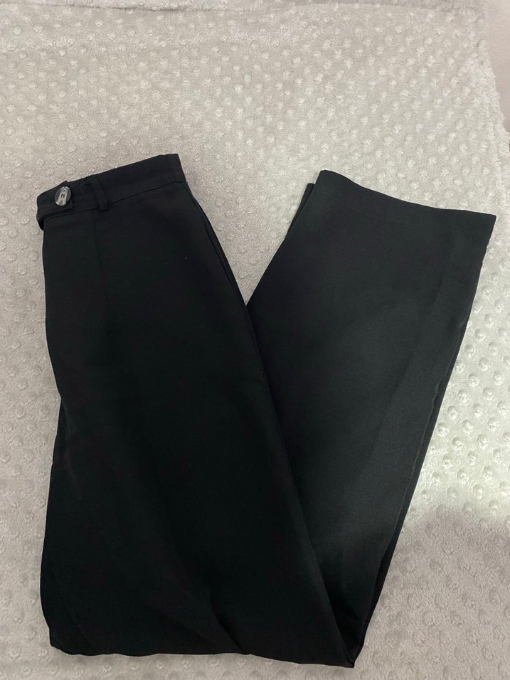 Siyah 38 beden palazzo bol pantolon - Görsel 2