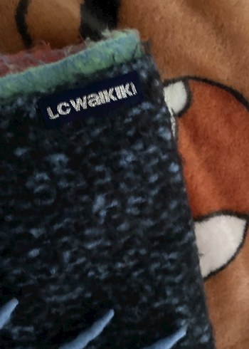 Kadın Çok Renkli Örgü Şal - Görsel 3