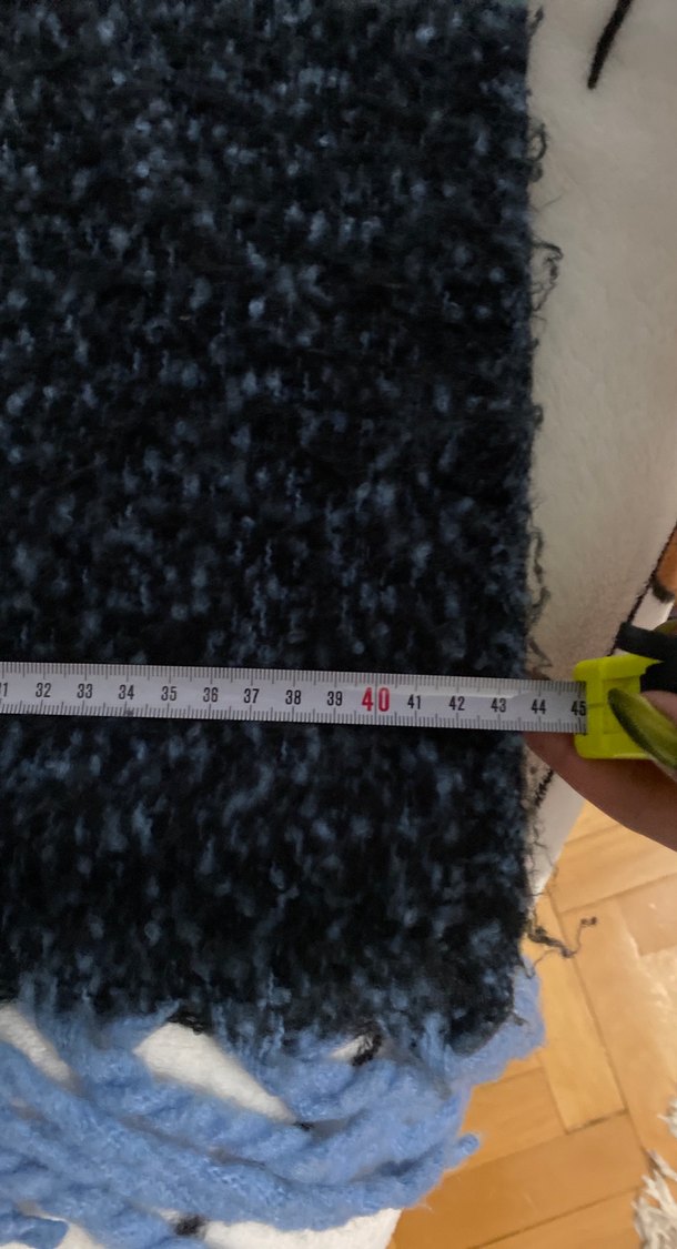 Kadın Çok Renkli Örgü Şal - Görsel 2