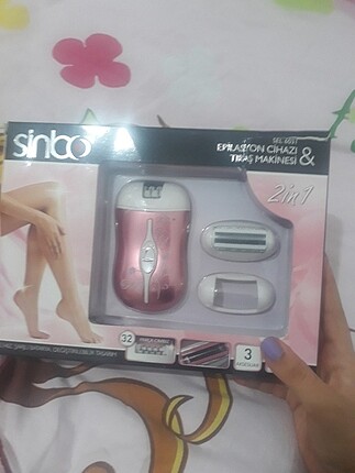 Sinbo epilasyon cihazı & tıraş makinesi