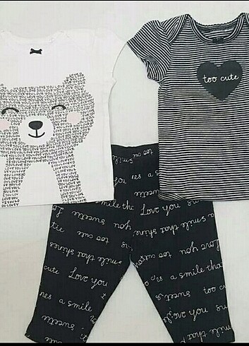 Carters 3m beden 7 set