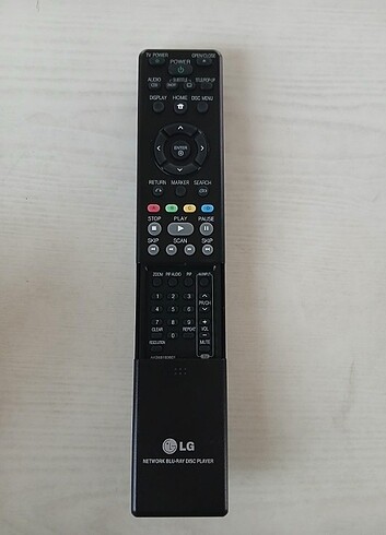 Lg LG NETWORK BLU RAY DISC PLAYER KUMANDA