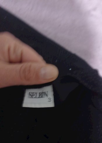 Siyah Drape li Uzun Kadın Tulum - Görsel 6