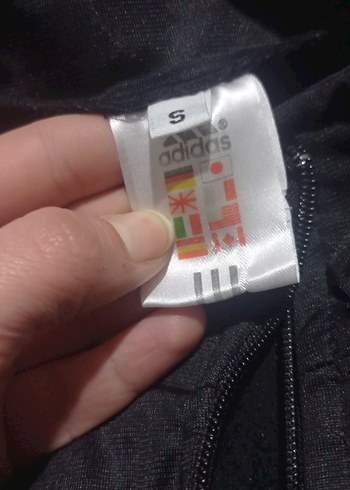 Siyah Adidas Fermuarlı Yelek - Görsel 2