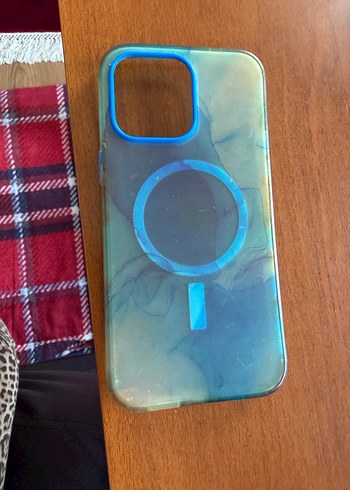 Düğmeli Lacivert Telefon Kılıfı 14 pro max - Görsel 2