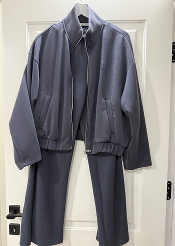 Gri Kadın Eşofman Takımı - Görsel 2