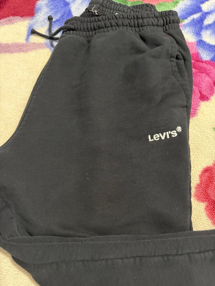 Levi's Siyah Rahat Kesim Eşofman Altı - Görsel 2