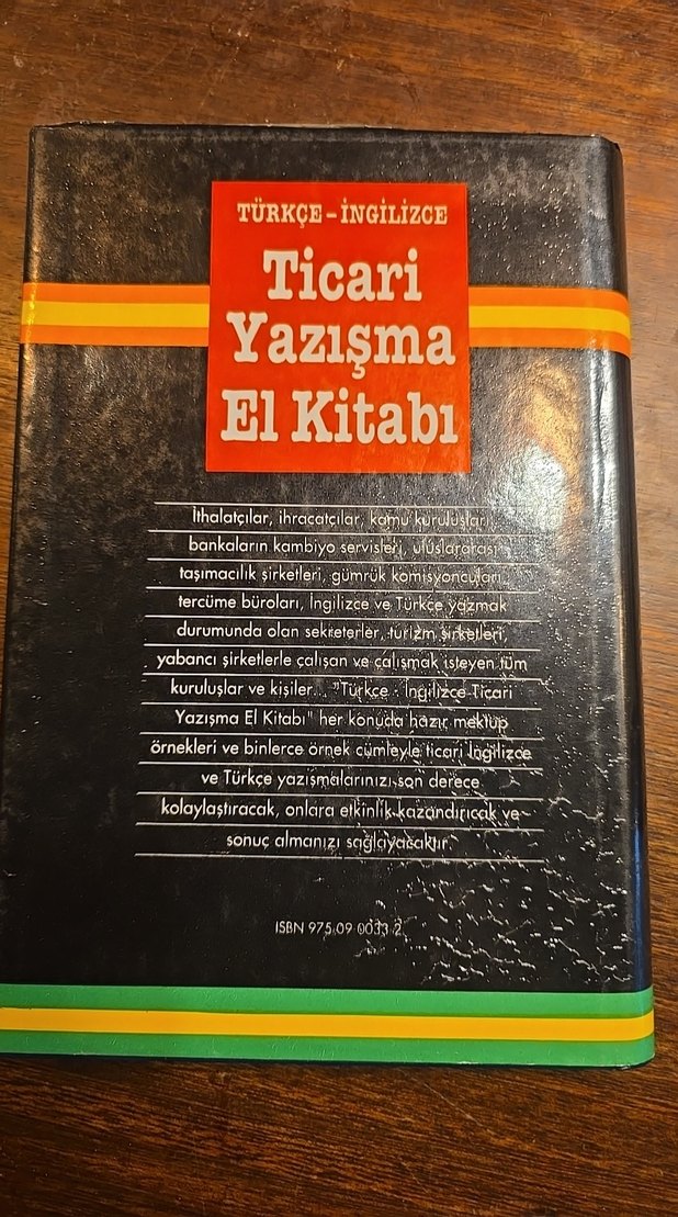 Türkçe-İngilizce Ticari Yazışma El Kitabı - Görsel 2