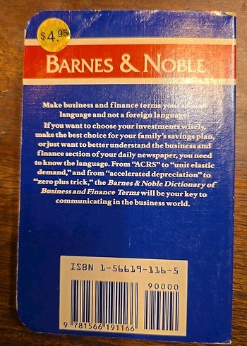Barnes & Noble İş ve Finans Terimleri Sözlüğü - Görsel 2