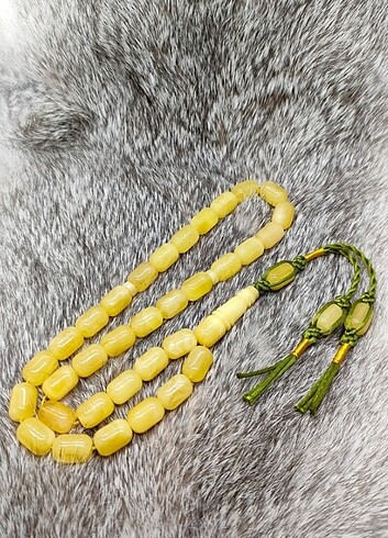 KALİNİNGRAD 1. SINIF ÜST DÜZEY KAYA DAMLA KEHRİBAR TESBİH - Görsel 2