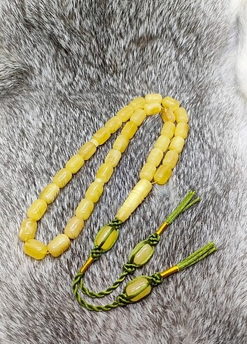 KALİNİNGRAD 1. SINIF ÜST DÜZEY KAYA DAMLA KEHRİBAR TESBİH - Görsel 3