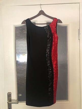 Zara Siyah diz üstü gece elbisesi #siyahelbise #payetlielbise
