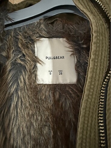 s Beden Haki pull bear içi kürklü parka