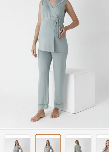 Hamile ve lohusa  Pijama Takımı - Görsel 2