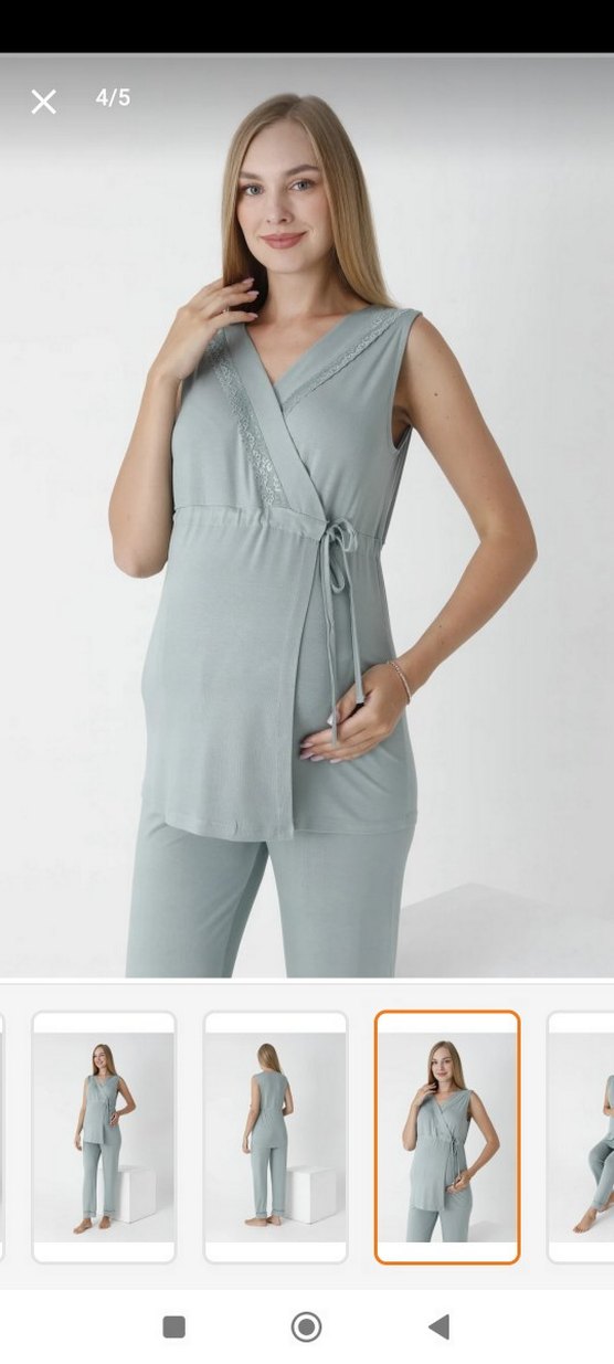 Hamile ve lohusa  Pijama Takımı - Görsel 4