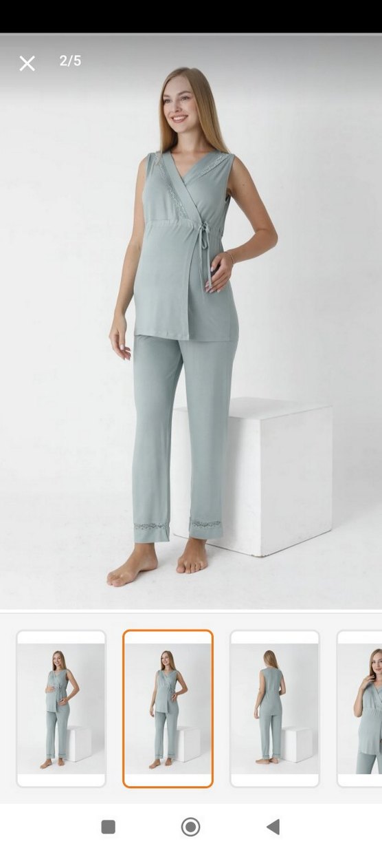 Hamile ve lohusa  Pijama Takımı - Görsel 2