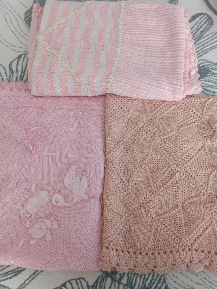 Nakışlı Triko Çocuk Battaniyesi Seti - Görsel 2