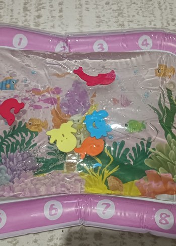 Renkli Deniz Temalı Su matı bebek - Görsel 2