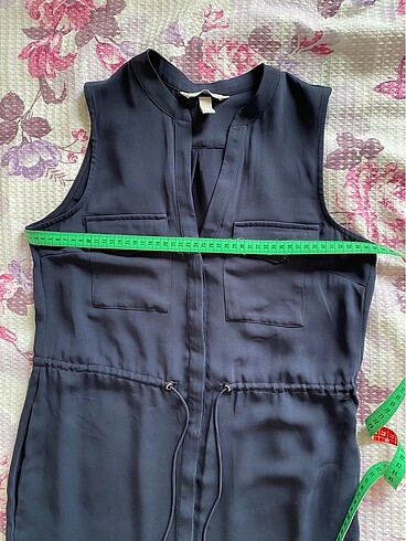 H&M H&M lacivert gömlek elbise
