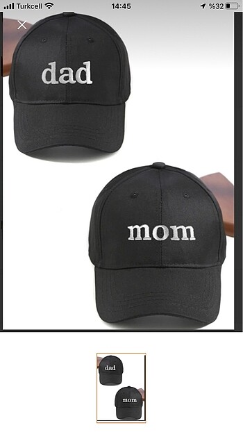 Mom dad sapka
