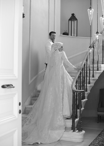 Tessettür gelinlik - Görsel 8