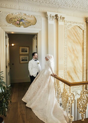 Tessettür gelinlik - Görsel 6