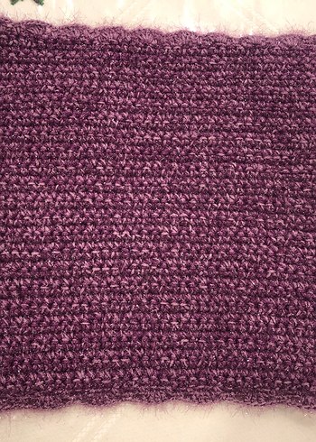 Kadın Mor Örgü kese YENİ KESE BANYO LİF - Görsel 6