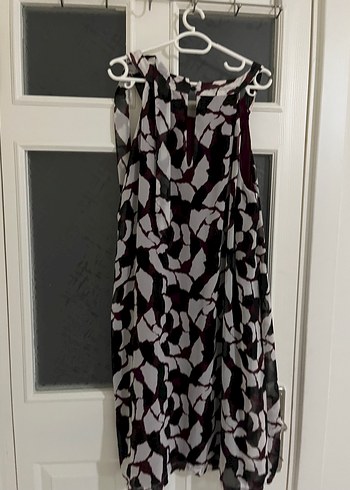 Bordo Askısız elbise