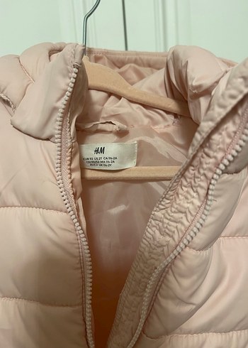 Kız Çocuk Pembe Fermuarlı Yelek - Görsel 2