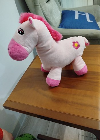 Pembe Renkli Peluş At Oyuncak