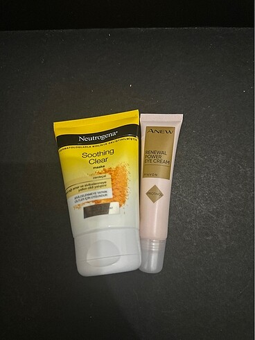 Maske göz kremi set