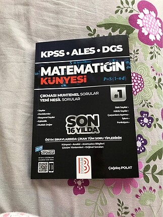 kpss/ales/dgs matematik test kitabı