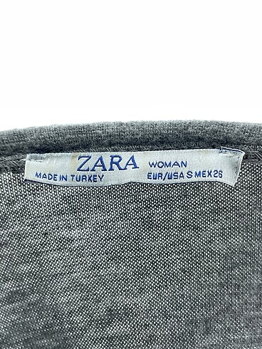 s Beden gri Renk Zara Kazak / Triko %70 İndirimli.