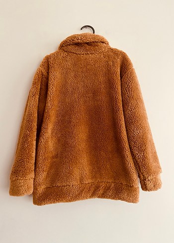 Kahverengi Kürklü Orijinal Levis Kadın Mont - Görsel 2