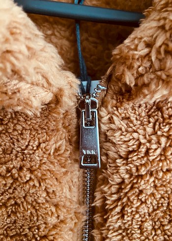 Kahverengi Kürklü Orijinal Levis Kadın Mont - Görsel 3