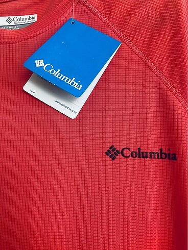 Columbia Orijinal Logolu Unisex Tişört - Görsel 3