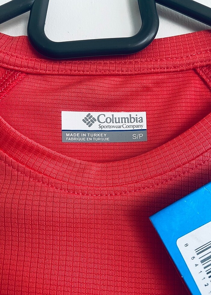Columbia Orijinal Logolu Unisex Tişört - Görsel 5