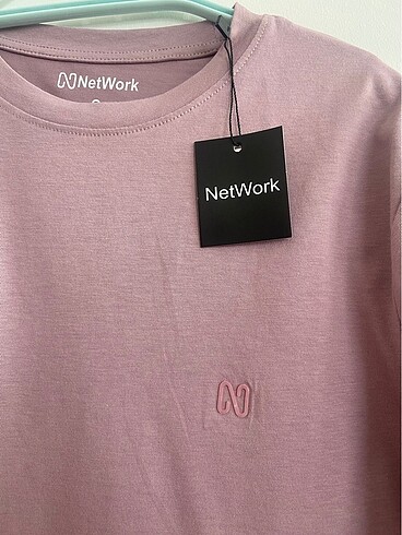 s Beden mor Renk NetWork Kadın Mor Tişört