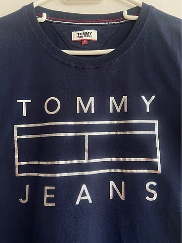 s Beden Tommy Jeans Lacivert Kadın Tişört